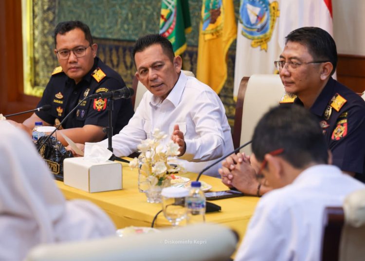 Bahas Ketersediaan Pangan Hingga Layanan Turis, Gubernur Ansar Audiensi Bersama Kanwil Bea Cukai Kepri