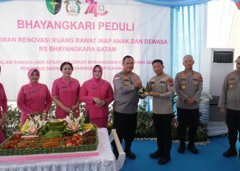 Resmikan Renovasi RS Bhayangkara Batam, Kapolda Kepri Minta Peningkatan Kualitas Layanan Medis