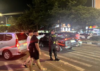 Urai Kepadatan Malam Akhir Pekan, Sat Samapta Polresta Barelang Tingkatkan Patroli KRYD di Pusat Perbelanjaan