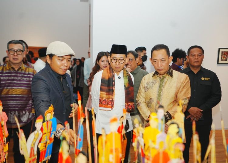 Hadiri Pembukaan Pameran Seni Nasirun di Galeri Nasional, Kapolri Tegaskan Apresiasi Budaya Bangsa