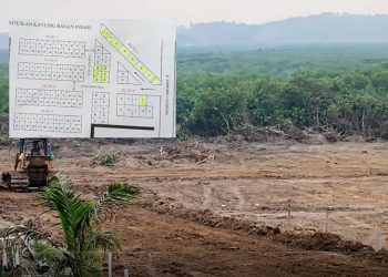 Pematangan Lahan di Kampung Tua Bagan Ternyata Proyek Kavling Bagan Indah, 148 Unit Dijual Mulai Rp30 Juta