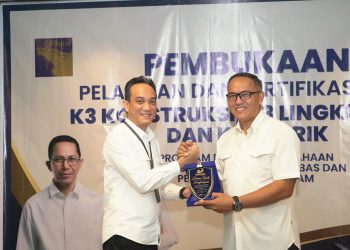 Perkuat Kompetensi Pegawai, BP Batam Gelar Pelatihan dan Sertifikasi K3