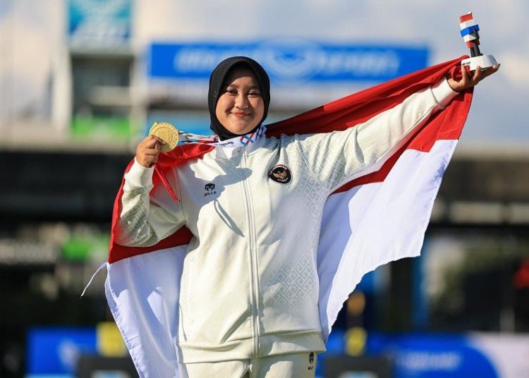Nurisa Dian Ashrifah Persembahkan Emas Bersejarah Panahan Indonesia di Asian Games 2026