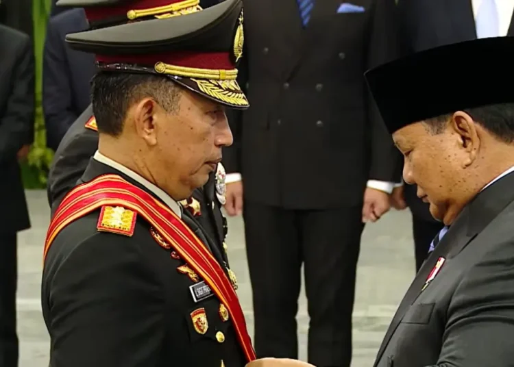 Pejabat Tinggi Negara Hadiri Serah Terima Pimpinan Polri di Mabes Polri