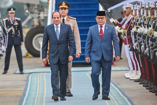 Prabowo dan Al-Sisi Bahas Visa hingga Perikanan dalam Pertemuan di Istana Merdeka
