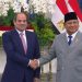 Prabowo dan El-Sisi Sepakat Dorong Solusi Dua Negara untuk Palestina