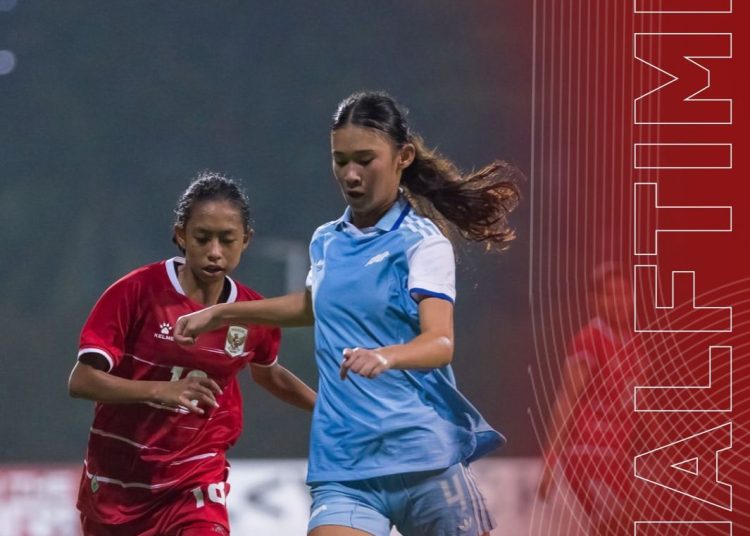 Timnas Putri U-17 Indonesia Menang 5-0 atas Singapura dan Lolos ke Piala Asia 2027