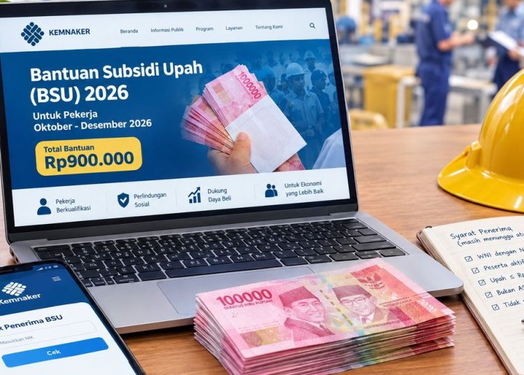 Pemerintah Siapkan Rp12 Triliun untuk BSU 2026, Pekerja Diminta Pantau Kanal Resmi Kemnaker