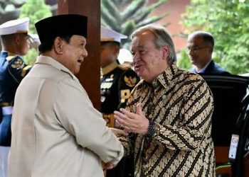 Prabowo dan António Guterres Bahas Penguatan Kerja Sama Indonesia-PBB di Hambalang
