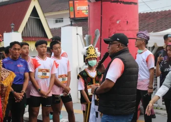 Dilepas Lis Darmansyah, 350 Peserta Meriahkan Heritage Run 5K di Kawasan Kota Lama