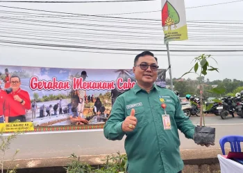 Pemko Tanjungpinang Dorong Penanaman Cabai di Lingkungan Rumah Tangga