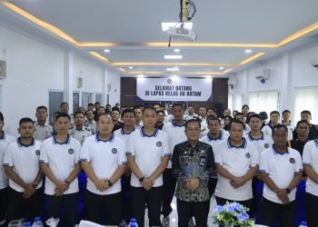 Bintorwasdal ke Lapas Batam, Kakanwil Ditjenpas Kepri Tekankan Integritas dan Bebas Judi Online