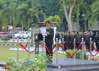 Pimpin Upacara Hari Kesaktian Pancasila ke-61, Polda Kepri Teguhkan Komitmen Jaga Keutuhan NKRI