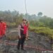 Respons Cepat Layanan 110, Polsek Nongsa Atasi Kebakaran Hutan Resapan Air Dam Duriangkang
