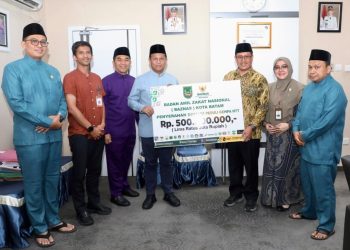 Bantu Korban Gempa NTT, Pemko Batam Terima Donasi Kemanusiaan Rp500 Juta dari BAZNAS