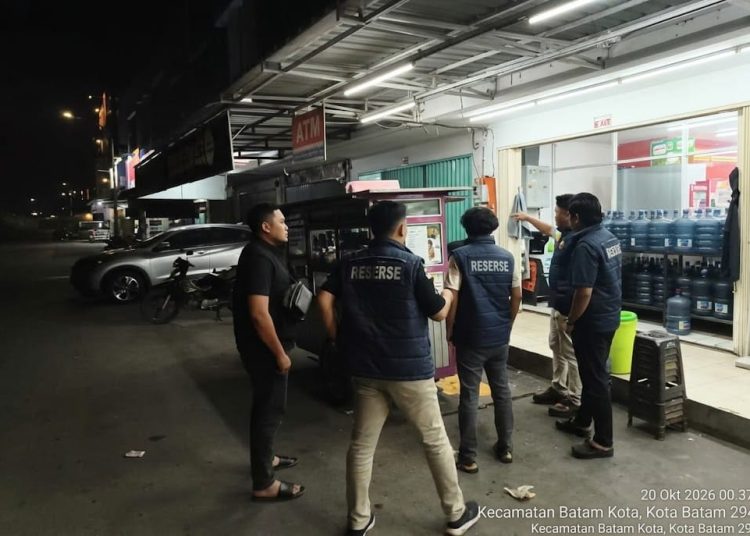 Dini Hari Sisir Kawasan Rawan, Satreskrim Polresta Barelang Gelar Patroli Siaga Reserse