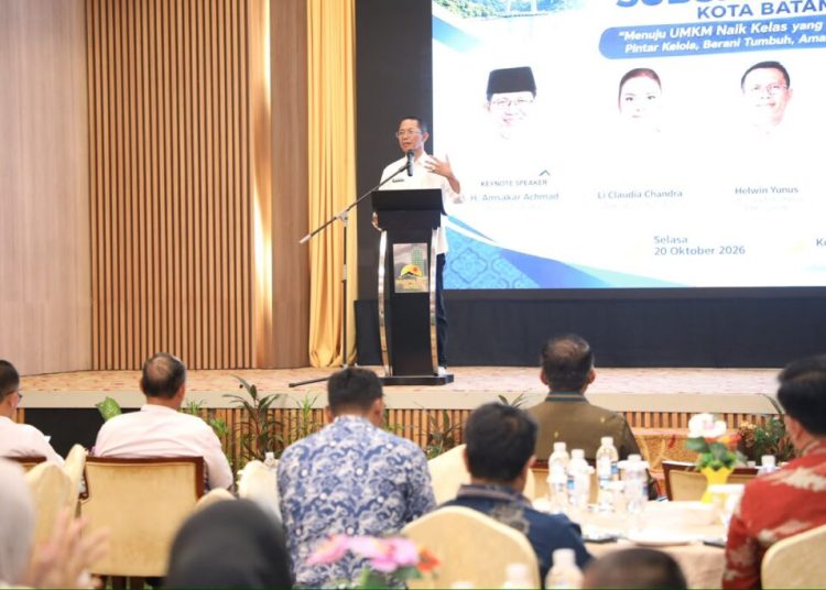 Buka Workshop Subsidi Margin, Amsakar Beberkan 5 Kunci UMKM Batam Naik Kelas