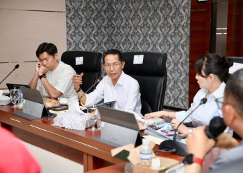 Amsakar dan Li Claudia Petakan 167 Titik Banjir Batam, Pemko dan BP Batam Bangun Kolam Retensi Bengkong Swadebi