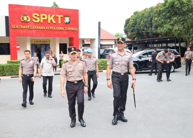 Cek SPKT dan Call Center 110, Kapolda Irjen Suhendri Minta Pelayanan Cepat dan Ramah Korban