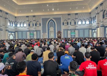 Jumat Keliling di Masjid Agung Batam, Kapolda Kepri dan Kapolresta Minta Pam Swakarsa Dihidupkan
