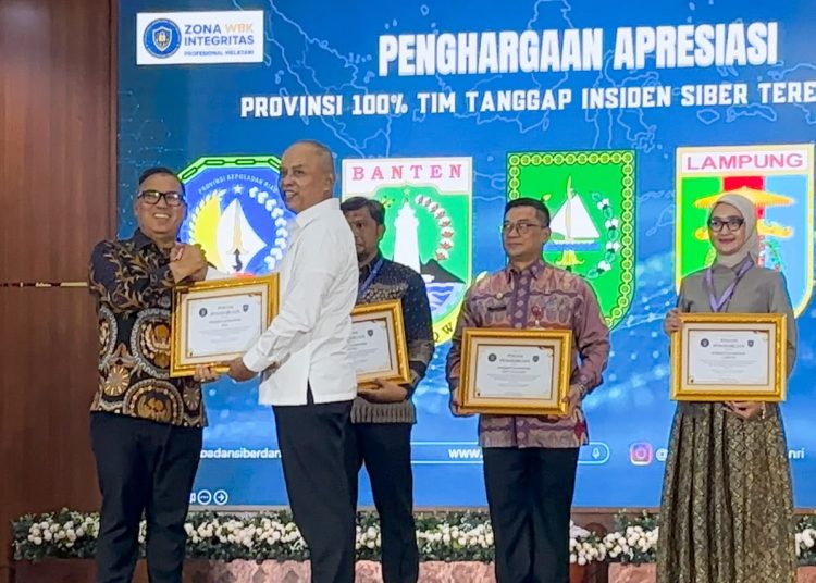 BSSN Apresiasi Pemprov Kepri usai Sukses Bentuk TTIS di Seluruh Kabupaten dan Kota