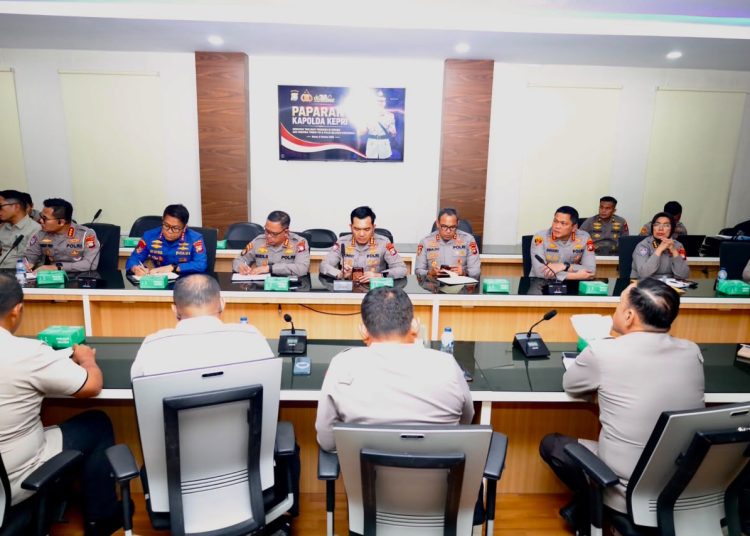 Ikuti Arahan Kapolda Kepri Soal Taklimat Presiden, Polresta Barelang Perkuat Efisiensi dan Pemberantasan Narkoba