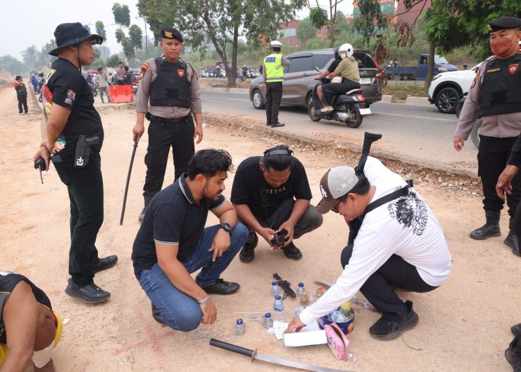 Gelar KRYD di Kampung Madani, Polda Kepri Amankan 61 Orang Positif Narkoba dan Senjata Api Angin