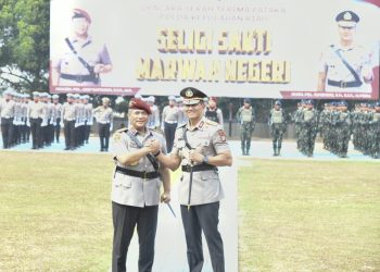 Hadiri Farewell Parade Kapolda Kepri, Sekdaprov Misni Perkuat Sinergi Pemprov dan Kepolisian